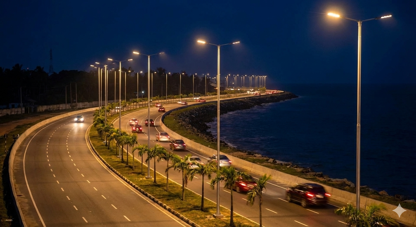 AI-Powered Solar Streetlights: The Innovation That Could Rescue Nigeria’s Troubled Coastal Highway